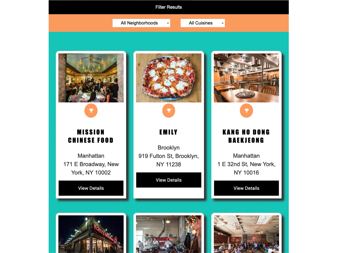 Restaurant Reviews (Google MWS)